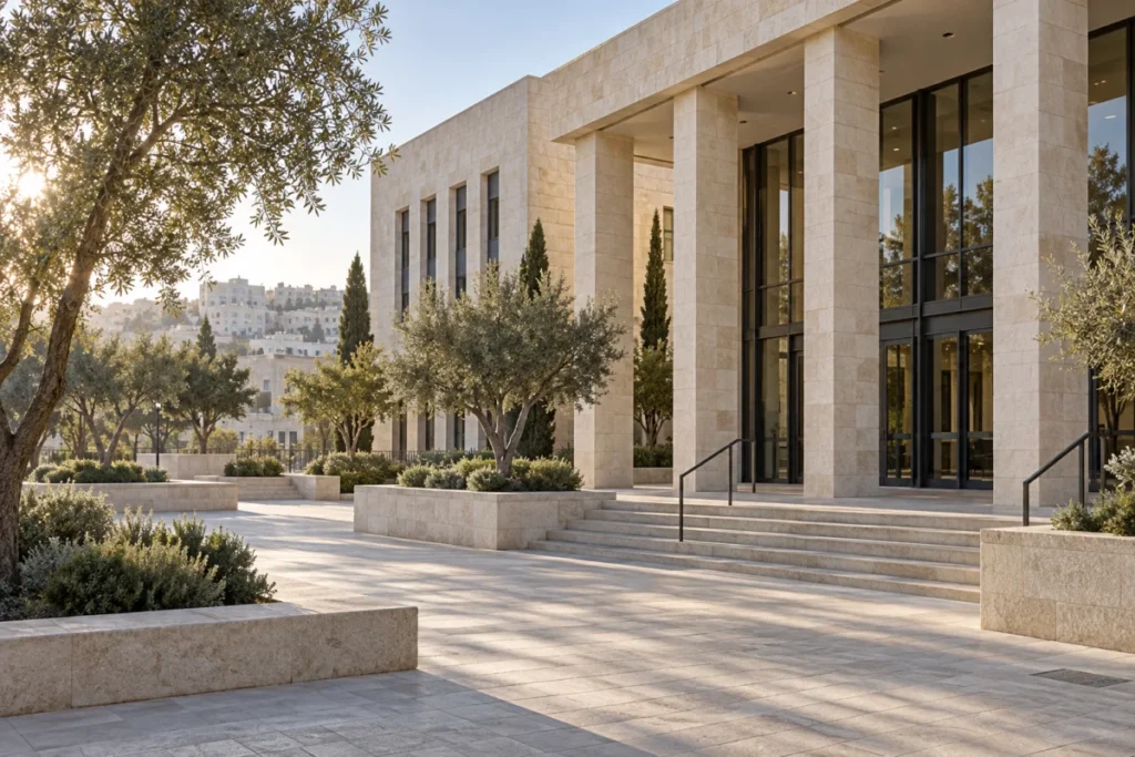 מבנה ציבור עירוני — איור להתנהלות מול רשות מקומית